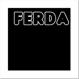 FERDA Posters and Art